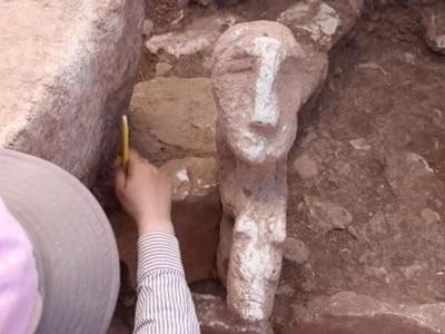 Karahantepe kazılarında 11 bin yıllık heykel keşfi: İnsan ve leopar birleşimi