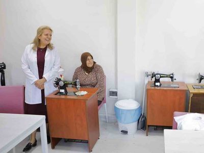 Başkan Büyükkılıç, mesleki eğitim merkezi kursiyerleriyle buluştu