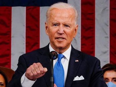 ABD Başkanı Biden Kongre'de Senato Üyelerine Hitap Etti