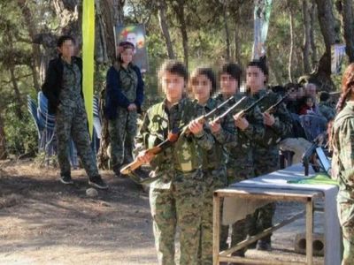 ABD her şeyi itiraf etti! Küçük çocukları zorla alıkoyarak silah eğitimi veriyorlar