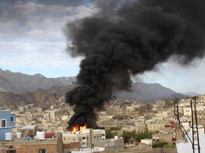ABD ve İngiltere’den Yemen’e bir saldırı daha: Başkent Sana ve 8 hedef vuruldu