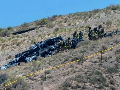 ABD'de askeri uçak düştü! Pilot ağır yaralı
