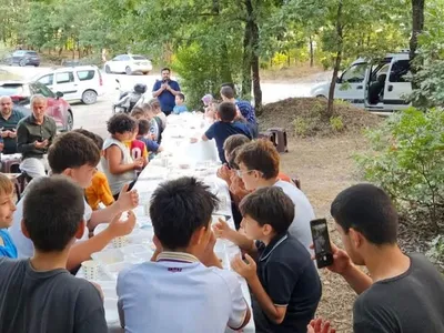 Sebepli Mahallesi'nde yaz kur'an kursu öğrencileri piknikte buluştu