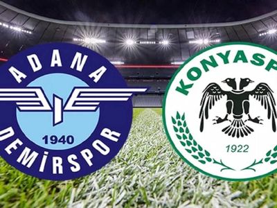 Adana Demirspor Konyaspor canlı izle: Adana Demirspor Konyaspor maçı ne zaman ve hangi kanalda? Adana Demirspor Konyaspor hakemi kim olacak?
