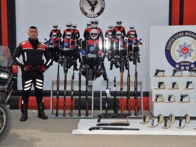 Adana'da 53 Ruhsatsız Silah Yakalandı