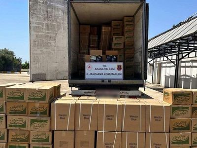 Adana'da 7,5 Ton Kaçak Tütün Ele Geçirildi