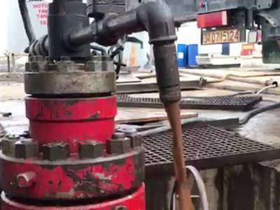 Adana'da bulunan petrolün vanadan akışı kaydedildi!