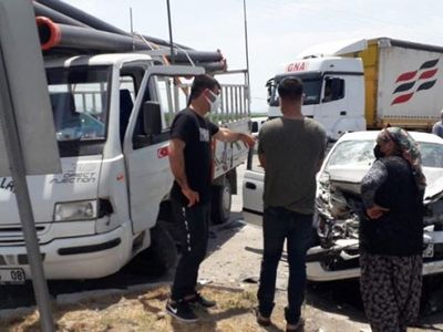 Adana'da Trafik Kazası Can Aldı