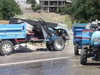 Adıyaman'da çapa motoru devrildi: Köy korucusu hayatını kaybetti, 9 kişi yaralandı!