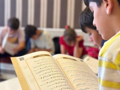 Ağrı'da minik kursiyerlerden şehitler için Kur’an ve dua