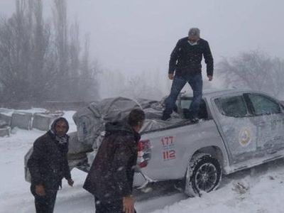 Aksaray'da Mahsur Kalan 117 Vatandaş Kurtarıldı
