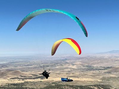 Aksaray'da Yamaç Paraşütü Dünya Kupası Heyecanı