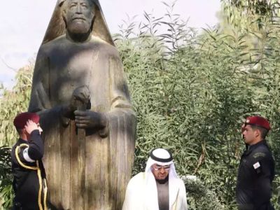 Al Nahyan, Kıbrıs Türklerinin Katili Makarios’un Anıtına Çelenk Bıraktı