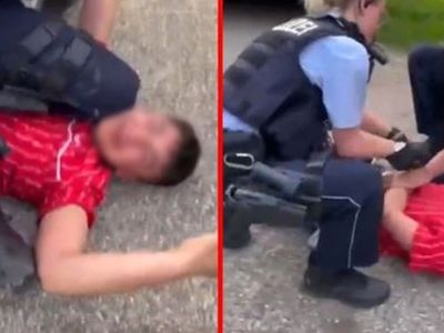 Almanya'da polisin Türk çocuğa yaşattığı korku dolu anlar! Görüntüler pes dedirtti