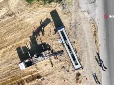 Amasya'da çift katlı otobüs kazası: 2'si ağır 46 yaralı