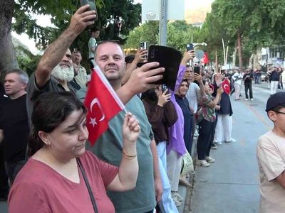Amasya'da mehterli milli irade yürüyüşü gerçekleştirildi