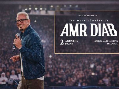 Amr Diab 2 Ağustos’da Ataköy Marina’da sevenleriyle buluşuyor