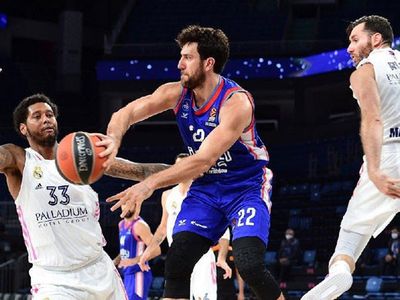 Anadolu Efes Real Madrid'e Karşı Mağlup Oldu