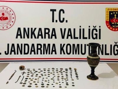 Ankara Jandarması Tarihi Eser Kaçakçısına Göz Açtırmadı
