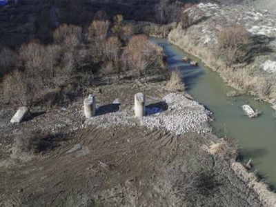 Ankara'da Pes Dedirten Olay; Demirlerini Satmak İçin 86 Yıllık Gömleksiz Köprüsünü Çaldı