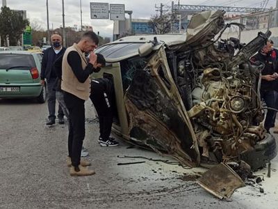 Ankara’da Trafik Kazası: 4 Yaralı