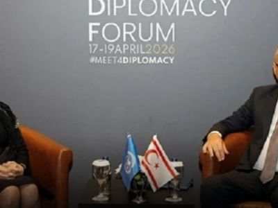 Antalya Diplomasi Forumu’nda KKTC bayrağı gerginliği