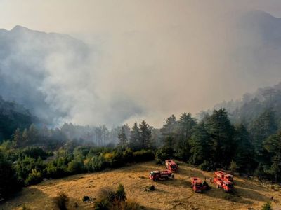 Antalya Kemer’de orman yangını: Hastane tahliye edildi