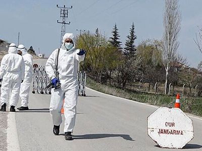 Antalya'da 15 Ev Karantinaya Alındı!