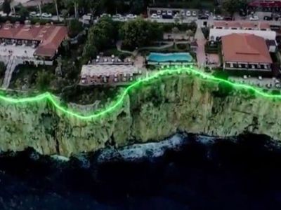 Antalya'daki Falez Işıklandırma Projesi İptal Edildi!