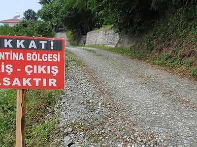 Artan Vakalar Sebebiyle Mezra Karantinaya Alınarak Eğitime Ara Verildi