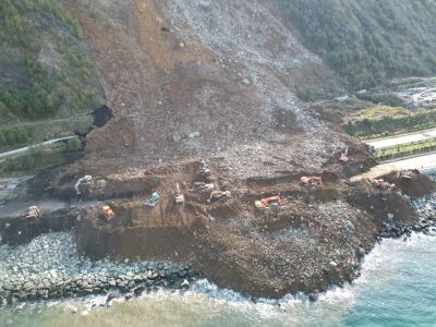 Artvin Arhavi'de heyelan