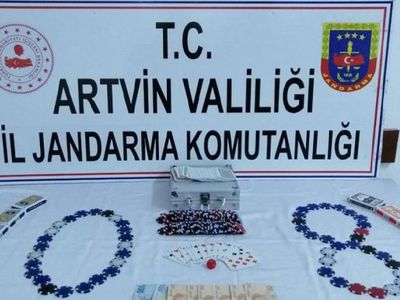 Artvin'deki Kumar Baskınında 7 Kişiye Ceza Kesildi