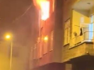 Artvin’in Hopa ilçesinde yangın çıktı, can kaybı yok