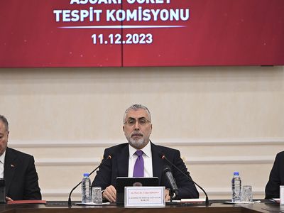 Asgari Ücret Komisyonu'nda ilk toplantı sona erdi: Bakan Işıkhan'dan enflasyon mesajı geldi