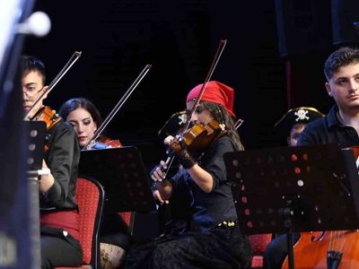 Atakum'da çocuk ve gençlik orkestrası, Ata Sahne'de ilk konserini verdi