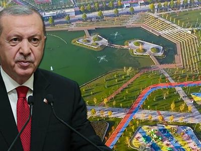 Atatürk Havalimanı Millet Bahçesi’nde büyük coşku: Başkan Erdoğan ilk fidanı dikti