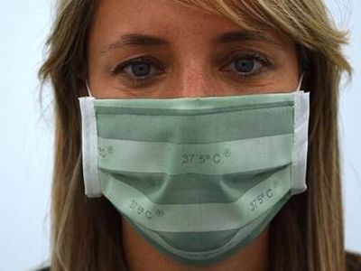 Ateş Yükselince Renk Değiştiren Maske Üretildi