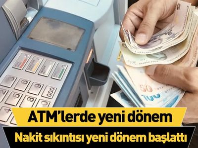 ATM’lerde yeni dönem