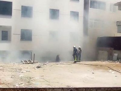 Avcılar'da metruk binada yangın paniği
