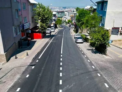 Dumlupınar caddesi yenilendi: Mahalle sakinleri konforlu yola kavuştu