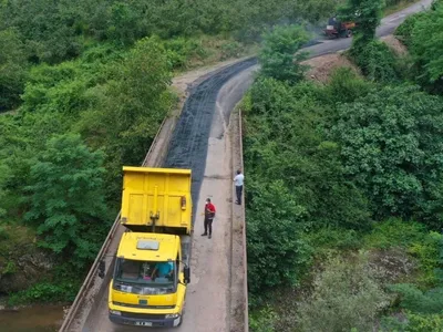 Ulubey'de üç mahalleye konforlu ulaşım: 7 kilometrelik yol asfaltlandı