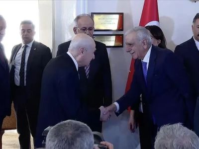 Bahçeli ile DEM Parti heyeti bir araya geldi