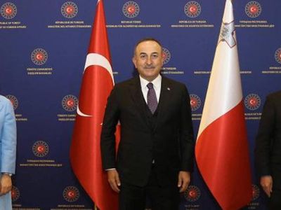 Bakan Çavuşoğlu Libya ve Maltalı Mevkidaşlarıyla Görüştü