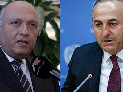 Bakan Çavuşoğlu Mısır Dışişleri Bakanı Şukri'yle Telefonda Görüştü