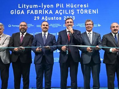 Bakan Kacır açıkladı: Pil hücresi üretim tesisi
