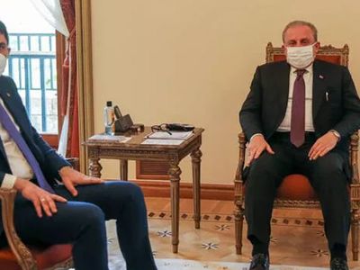 Çevre ve Şehircilik Bakanı Kurum İle TBMM Başkanı Şentop Müsilaj Sorununu Görüştü