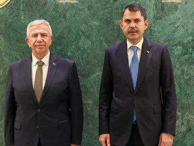 Bakan Kurum Mansur Yavaş'ı Kabul Etti!