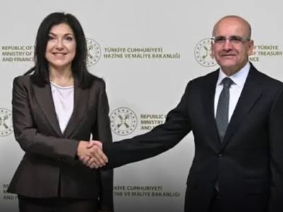 Bakan Şimşek, Alman Bakan Reiche ile Ankara’da Görüştü
