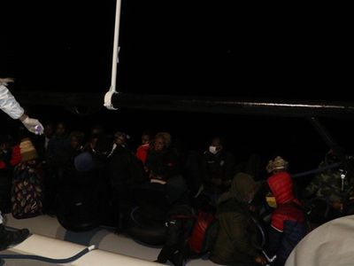 Balıkesir Ayvalık'ta 39 Göçmen Kurtarıldı