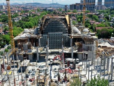 Barbaros Hayrettin Paşa Camii İnşaatında Son Gelindi